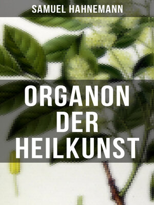 cover image of Organon der Heilkunst